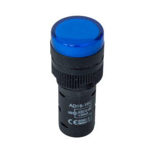 Indicador luminoso LED - Color Azul - Caja X 10 Unidades