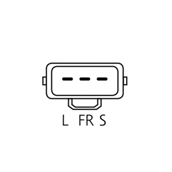 Regulador Bosch Ford Courier/Ecosport/Fiesta/Ka - Imagen 2