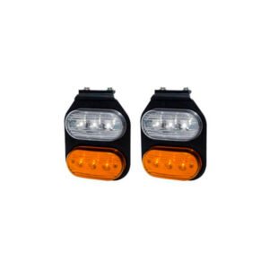 Bivoltaje 12/24 V Electronica 100% SMD - Cristal (luz blanca fria) / Ambar