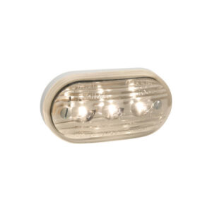 3 Leds Bivoltaje 12/24 V Caja x 12 Unidades Unidad: 69 g Caja x 12: 940 g Embalaje : Caja x 12Obs : Con leds Blancos Frios