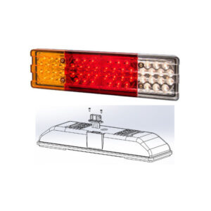 Ambar UnipolarRojo UnipolarRojo UnipolarCristal UnipolarElectronica 100% smdVoltaje: solo 24V56 leds 14 leds x funcionLado IZQUIERDOCon ficha para conexionSin Ventana Ilumina PatentePeso aprox.:Unidad: 895 gCaja x 1: 1045 gEmbalaje Caja x 1 unidad Obs IZQ / 24V / Con ficha de conexion / Sin Vent