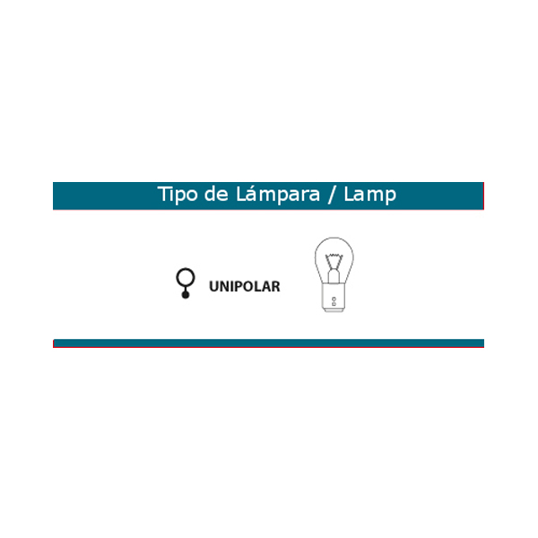 Ambar Unipolar Rojo Unipolar Rojo Unipolar Cristal Unipolar Lado IZQUIERDO Con salida simple de cables para conexion Con Ventana Ilumina Patente
Peso aprox.:
Unidad: 986 g
Caja x 1: 1110 g Embalaje : Caja x 1 unidad Obs : IZQ / Con salida de cables / Con Vent - Imagen 3