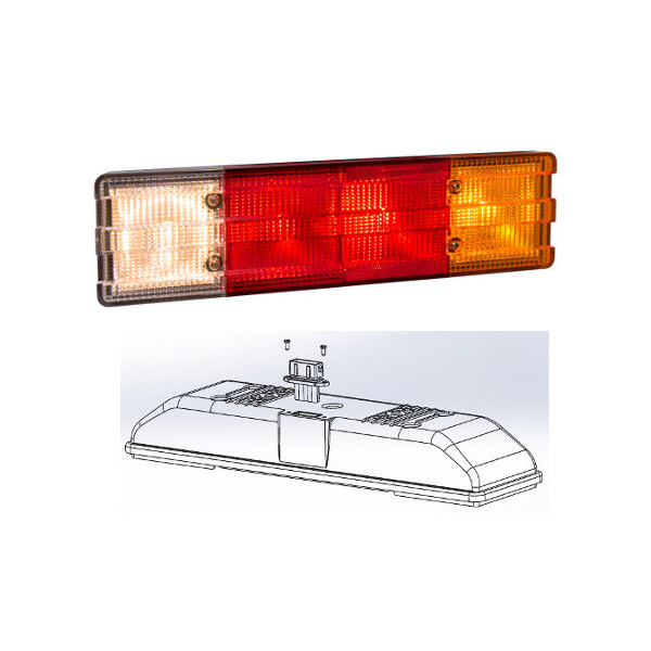 Ambar Unipolar Rojo Unipolar Rojo Unipolar Cristal Unipolar Lado IZQUIERDO Con ficha para conexion Con Ventana Ilumina Patente Peso aprox.:Unidad: 962 g
Caja x 1: 1110 g
Embalaje : Caja x 1 unidad Obs : IZQ / Con Ficha de conexion / Con Vent