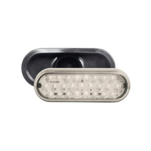 25 Leds Bivoltaje 12/24V Con aro flexible Funcion: RETROCESO Peso aprox.: Unidad: 215g Caja x 2: 500 gEmbalaje : Caja x 2