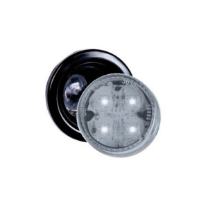 4 Leds Bivoltaje 12/24 V Con aro flexible Unidad: 83 g Caja x 4: 380 g Embalaje : Caja x 4Obs : Con leds Blancos Frios