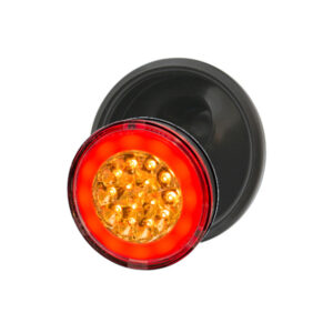Bivoltaje 12/24VElectronica 100% smdCon aro flexiblePantalla interior metalizadaConexion por medio de Pines y Conector de 3 viasFunciones: POSICION y GIRO TRASEROUnidad: 257 gCaja x 2: 575 gEmbalaje Caja x 2 Obs Posicion y Giro trasero