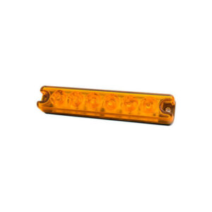6 Leds CREE color AMBAR Bivoltaje 12/24 V Electronica 100% smd Sin secuencia de destellos, iluminacion continua Peso aprox.: Unidad: 47 gCaja x 2: 135 g Embalaje : Caja x 2