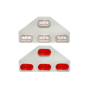 4 Leds x faro
Bivoltaje 12/24 V
Electronica 100% smd

Trasero: ROJO
Delantero: CRISTAL

Peso aprox.:
Unidad: 675 g
Caja x 2: 1540 g

Embalaje Caja x 2 (1 juego de 2 unidades)