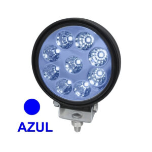 Faro BAIML 9 Cree leds Concentra / Spot - Color Azul - Bivoltaje 12V / 24V - 45W