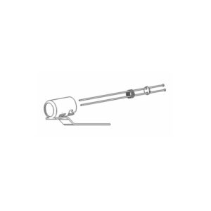 PORTAFOCO CON CHICOTE BIPOLAR Peso aprox.: Unidad: 21 g Paquete x 25: 530 g Embalaje : Paquete x 25Obs : Indicar para que Articulo