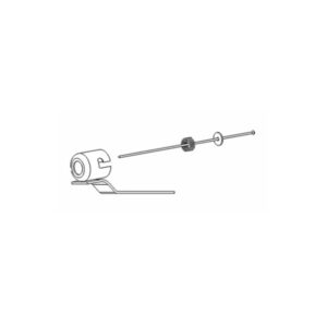 PORTAFOCO CORTO CON CHICOTE UNIPOLAR Peso aprox.: Unidad: 16 g Paquete x 25: 410 g Embalaje : Paquete x 25