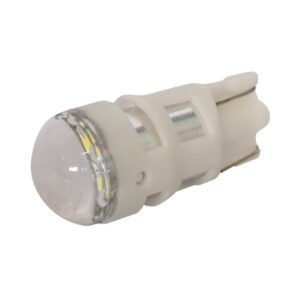 Lámpara Led T10 - 1 LED - CREE Led Plástico Blanco 12V