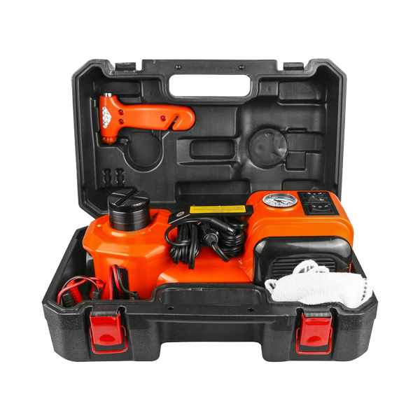 Crique hidráulico eléctrico de piso - 12V-10A-180W - 5 Toneladas