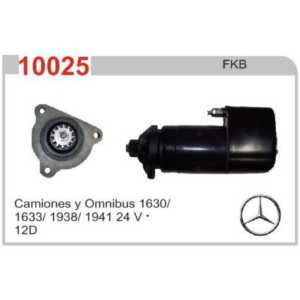MOTOR DE ARRANQUE CAMIONES Y OMNIBUS 1630/1633/1938/1941 (Reemplazo 10030)