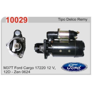 MOTOR DE ARRANQUE 37MT FORD CARGO CUMMINS 17220 (Reemplazo 10024-10061)