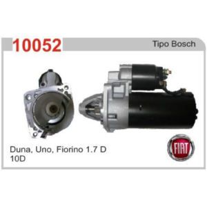 MOTOR DE ARRANQUE DUNA, UNO, FIORINO 1.7