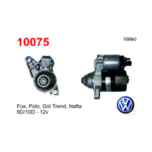 MOTOR DE ARRANQUE FOX, POLO, GOL TREND, NAFTA (Reemplazo 10057-10204)