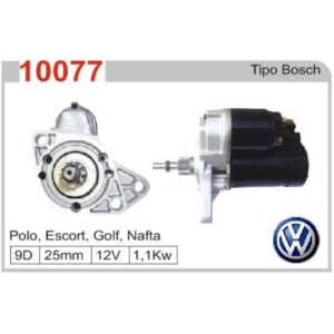 MOTOR DE ARRANQUE POLO, ESCORT, GOLF, NAFTA