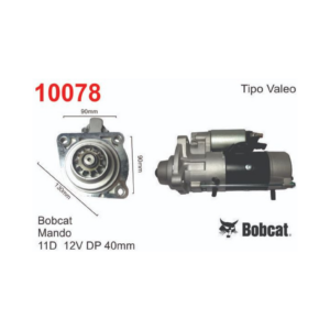 MOTOR DE ARRANQUE BOBCAT MANDO