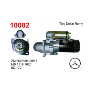 MOTOR DE ARRANQUE MB 1518 1620 28MT (Reemplazo 10003-10114-10079-10250)