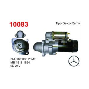 MOTOR DE ARRANQUE MB 1518 1624 28MT