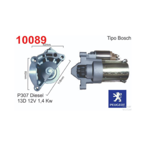 MOTOR DE ARRANQUE P307 DIESEL