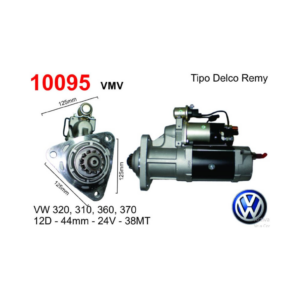 MOTOR DE ARRANQUE VW 320, 310, 360, 370 38MT (Reemplazo 10030-10025-10247)