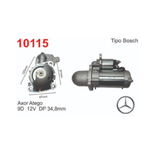MOTOR DE ARRANQUE AXOR ATEGO