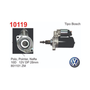 MOTOR DE ARRANQUE POLO, POINTER, NAFTA