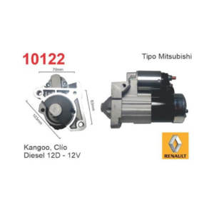 MOTOR DE ARRANQUE KANGOO, CLIO DISEL