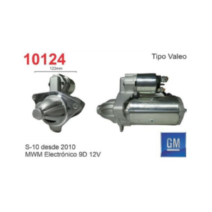 MOTOR DE ARRANQUE S10 DESDE 2010 MWM ELECTRONICO