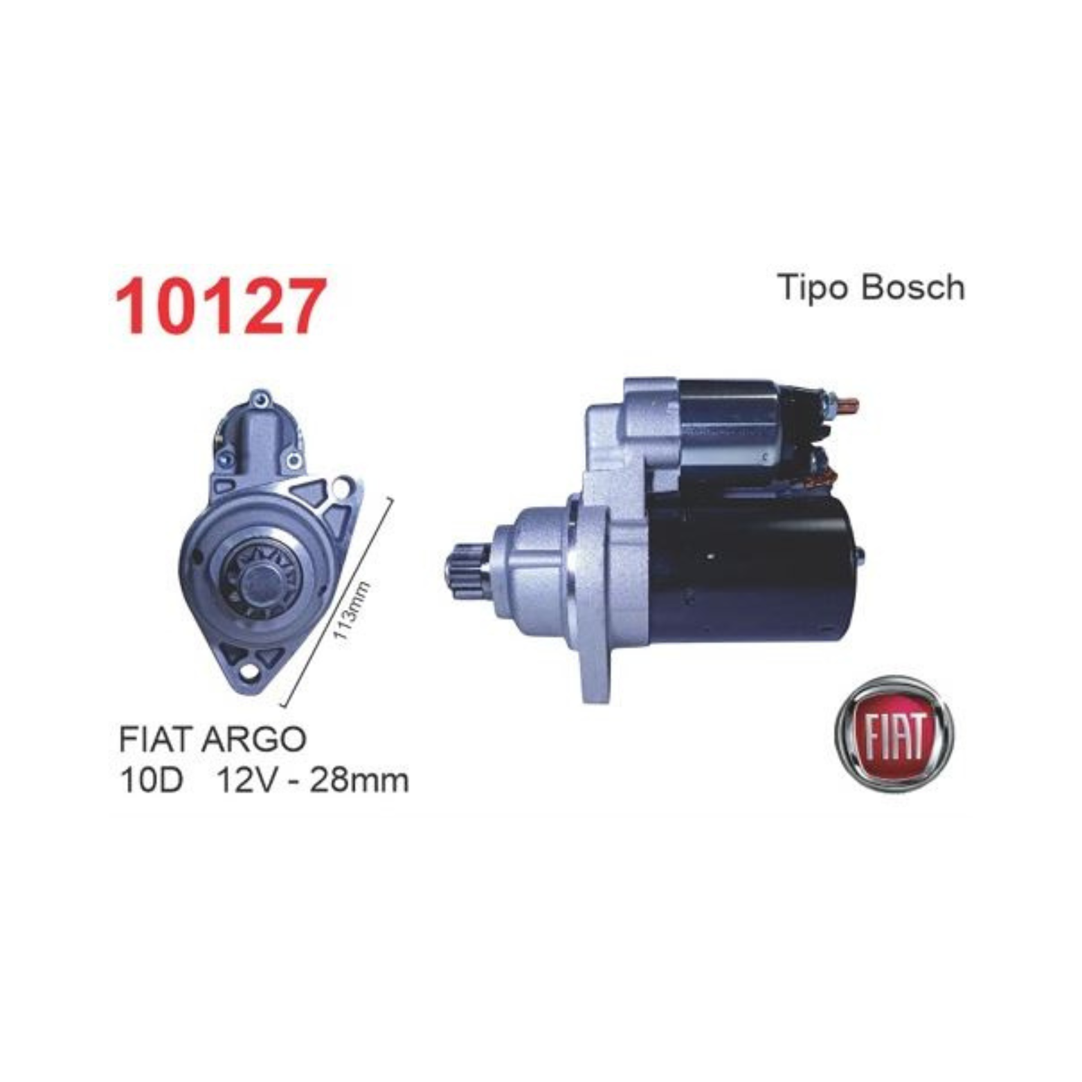 MOTOR DE ARRANQUE FIAT ARGO