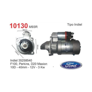 MOTOR DE ARRANQUE M93R F-100 D-20 MAXION PERKINS (Reemplazo 10192-10214)