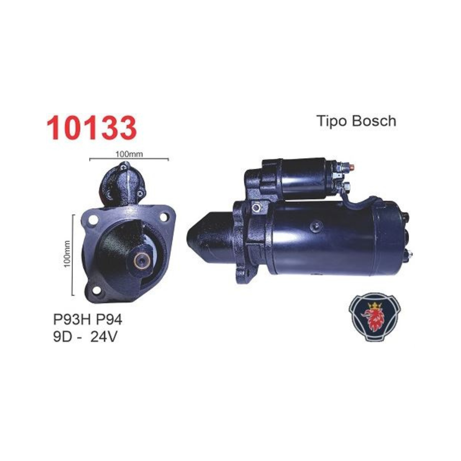 MOTOR DE ARRANQUE P93H P94