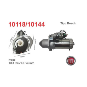 MOTOR DE ARRANQUE IVECO DAILY