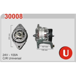 ALTERNADOR C/R UNIVERSAL AGRICOLA