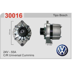 ALTERNADOR C/R UNIVERSAL CUMMINS