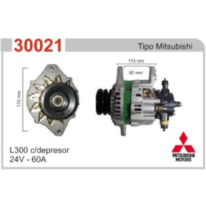 ALTERNADOR L300 C/DEPRESOR MITSUBISHI