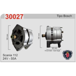 ALTERNADOR SCANIA 112 BOSCH