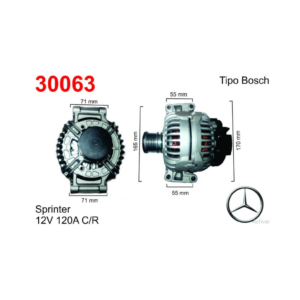 ALTERNADOR SPRINTER BOSCH