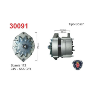 ALTERNADOR SCANIA 112, 113 BOSCH