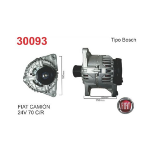 ALTERNADOR FIAT CAMION BOSCH