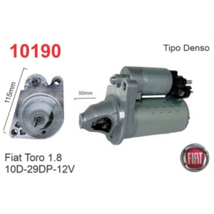 MOTOR DE ARRANQUE DENSO 10D. FIAT TORO 1.8 12V