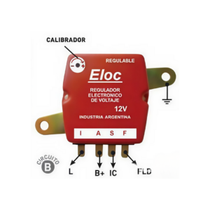 REGULADOR DE VOLTAJE TIPO FORD CON/REG 12V