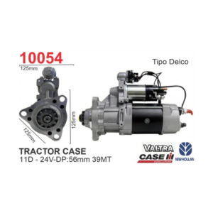 MOTOR DE ARRANQUE DELCO 39MT TRACTOR CASE KOMATSU 11D 24V