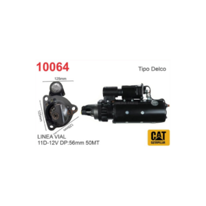 MOTOR DE ARRANQUE DELCO 50MT CATERPILLAR JOHN DEERE 730 11D 24V