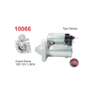 MOTOR DE ARRANQUE DENSO FIAT WAY GRAN SIENA 1.8 MOBI 10037 10111 (Reemplazo 10037-10111)