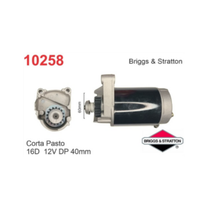 MOTOR DE ARRANQUE BRIGGS STRATTON  CORTA CESPED PASTO 12V 16D 40MM