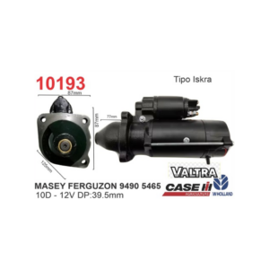 MOTOR DE ARRANQUE ISKRA VALTRA VALMET 12V