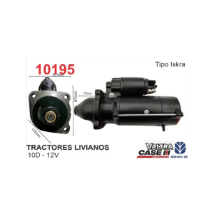 MOTOR DE ARRANQUE ISKRA VALTRA VALMET 12V